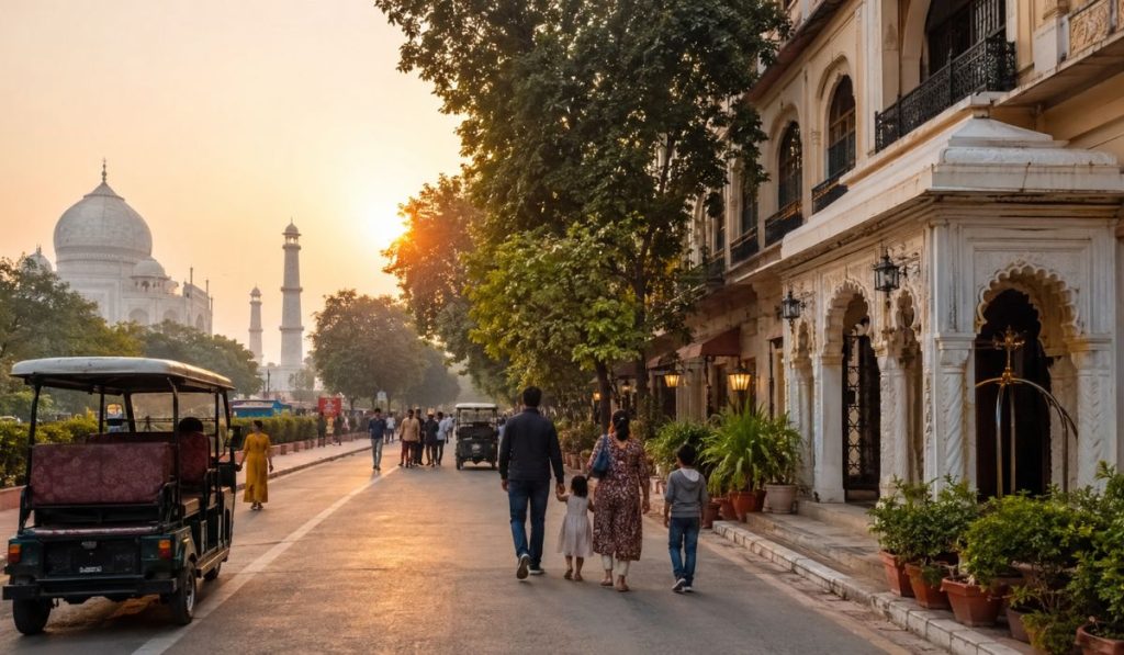 Affordable Hotel in Agra with Room Service Near Taj Mahal